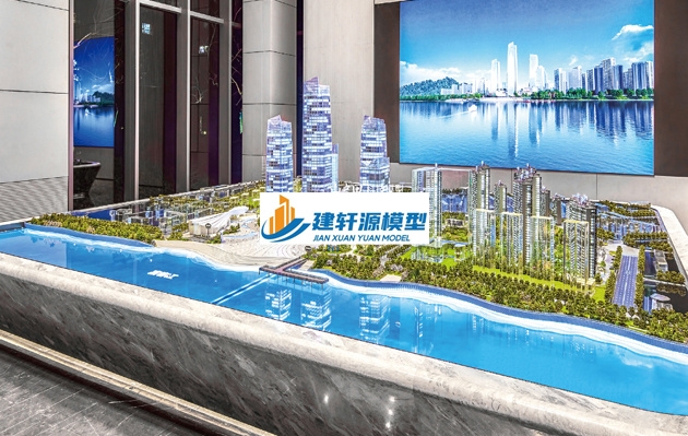 凌河富春-金茂星外滩模型