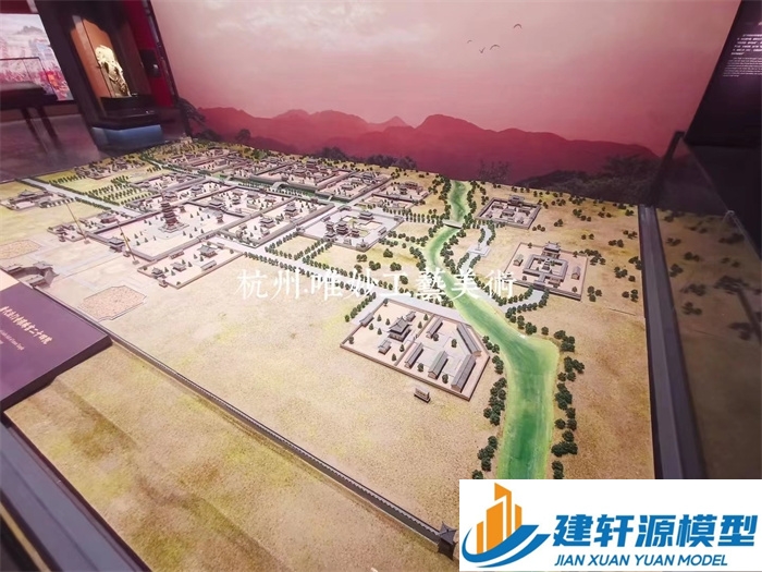 凌河微缩模型法门寺